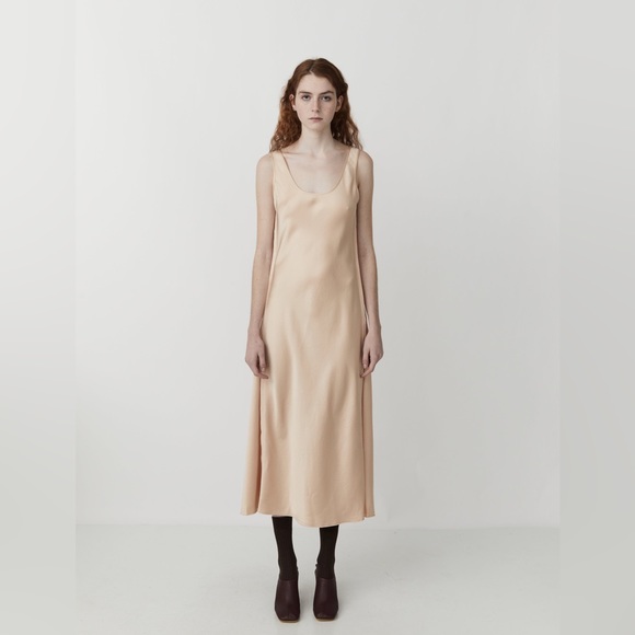 NWT $450 Acne Studios Dorona Cinz Satin Dress